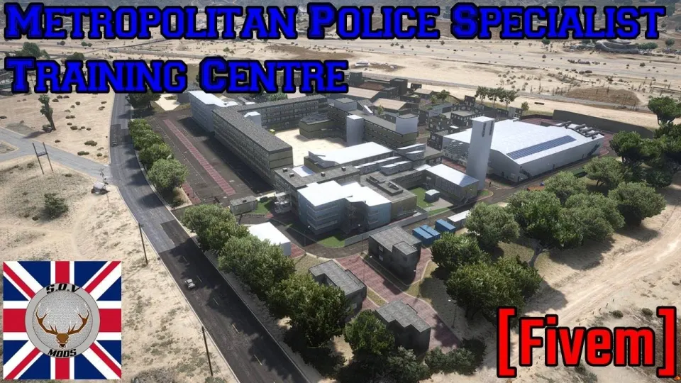 Centro de entrenamiento especializado de la policía metropolitana FiveM vista previa del recurso 7