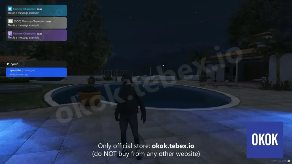 okok Chat V2 FiveM resource preview 4