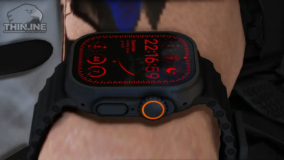 Apple Watch Ultra 3 | FiveM Wearable Accessory by TLS FiveM Ressourcen Vorschau 6