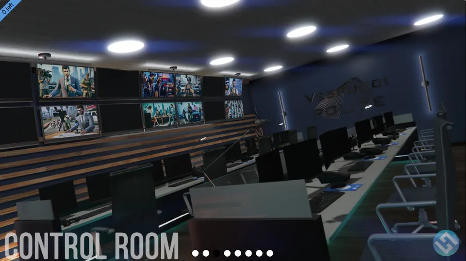 Vespucci Police Department | Custom Interior MLO by Shmann FiveM resource preview 2