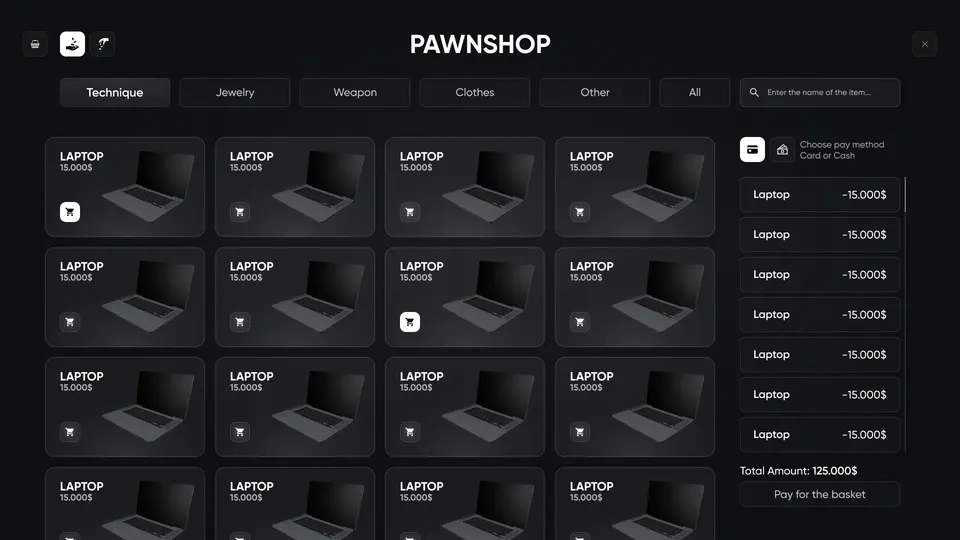 CodeM Marketplace — Player Trading System FiveM resource preview