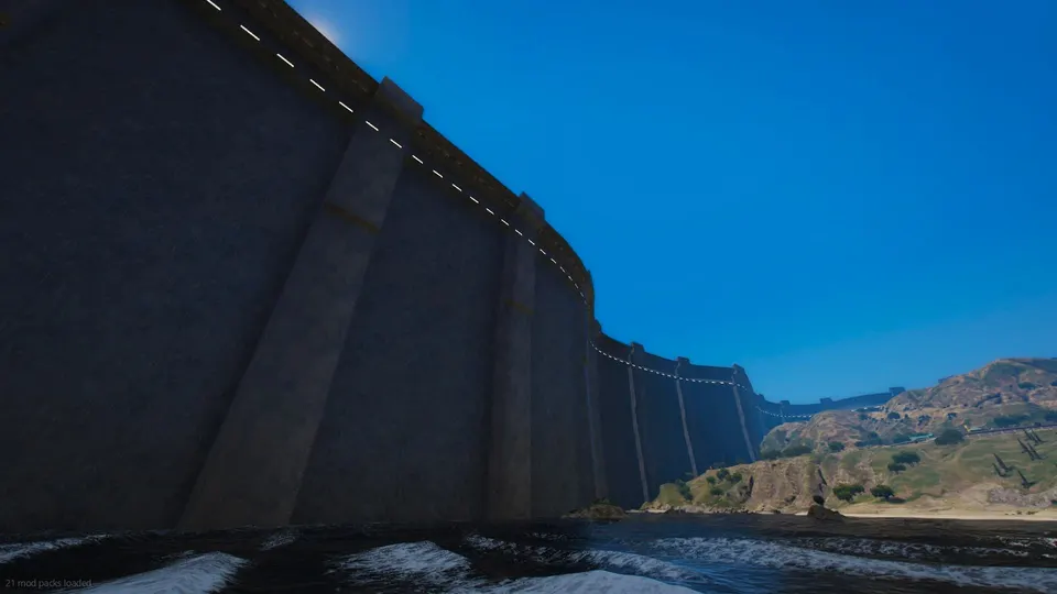 Le Mur de la Frontière - Plus Grande Carte FiveM Aperçu de la Ressource FiveM 4