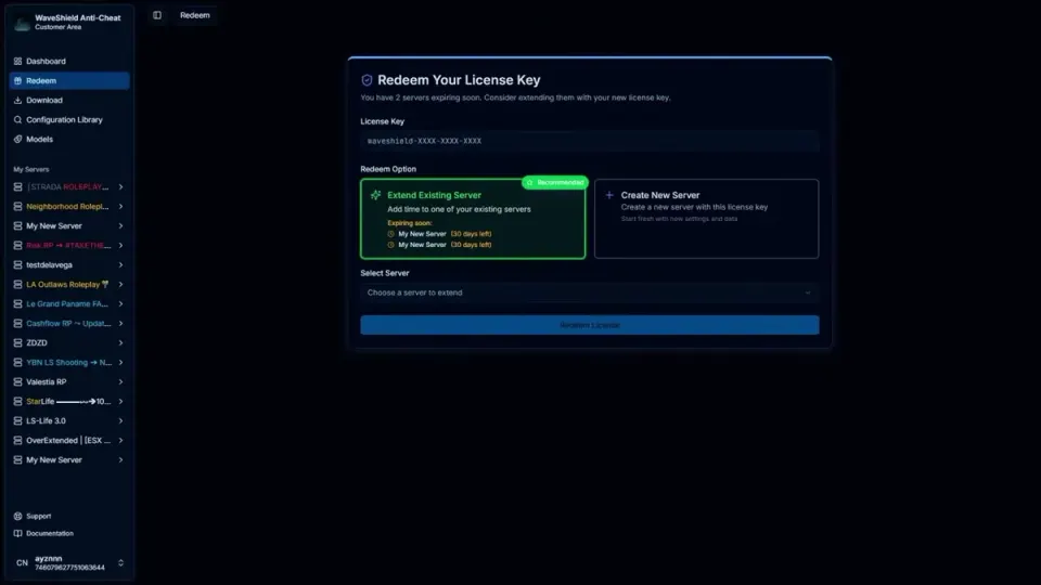 WaveShield V4 Anti-Cheat FiveM Ressourcen-Vorschau 2
