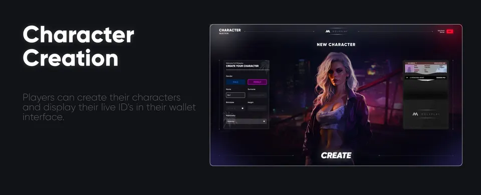 CodeM mMultichar — Advanced Multi-Character System FiveM resource preview 6