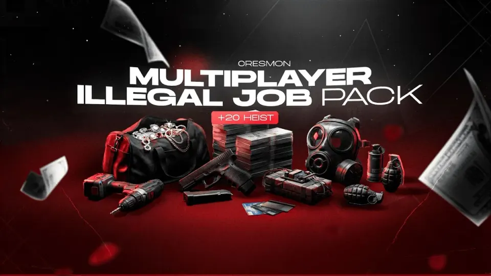 Rexora Illegal Job Pack v1.1.2 FiveM resource preview