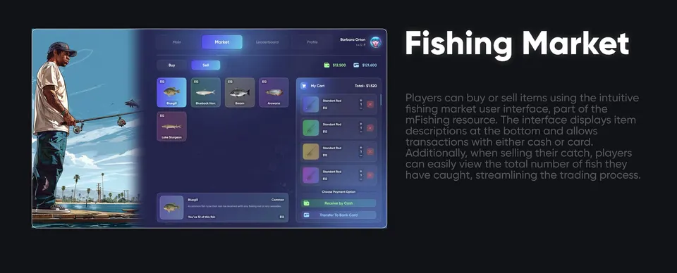 CodeM Pesca — Sistema Avanzado de Pesca FiveM vista previa del recurso 7