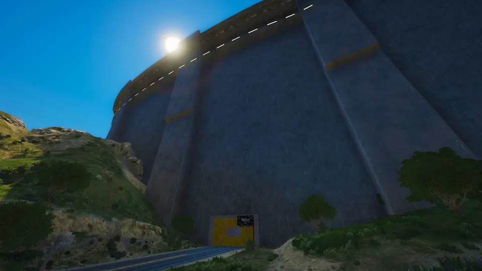Le Mur de la Frontière - Plus Grande Carte FiveM Aperçu de la Ressource FiveM 5