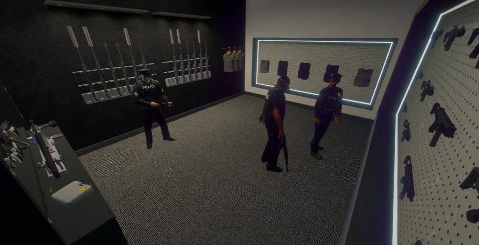 Vinewood Police HQ - Modular FiveM Ressourcen Vorschau 7