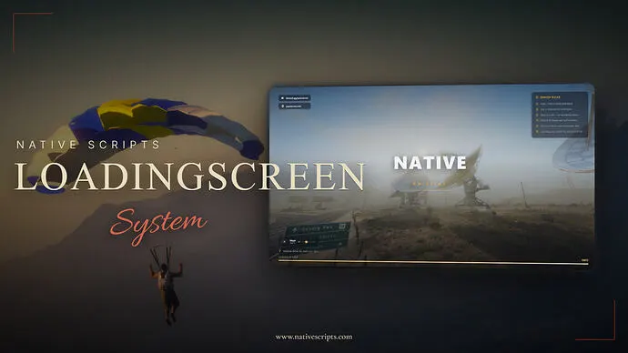 ns-loadingscreen for FiveM