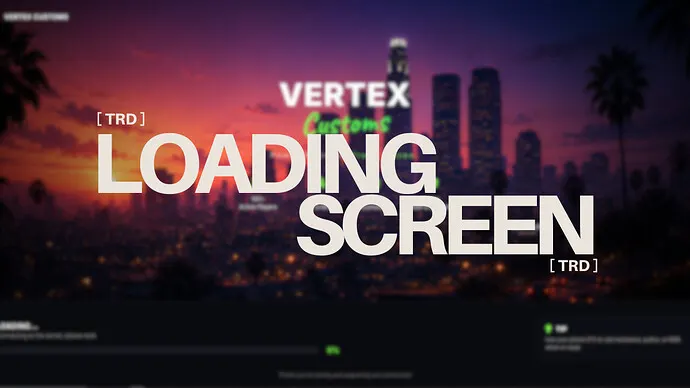 TRD Loading Screen v3 for FiveM