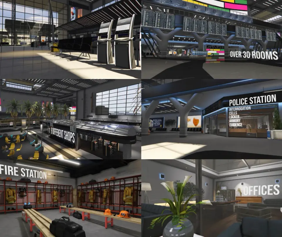 LSIA (Airport) V2 FiveM resource preview