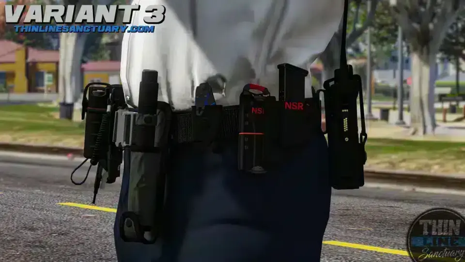 Cintos de Serviço e Pacote de Coldre Safariland 2 (FiveM EUP) visualização do recurso 35
