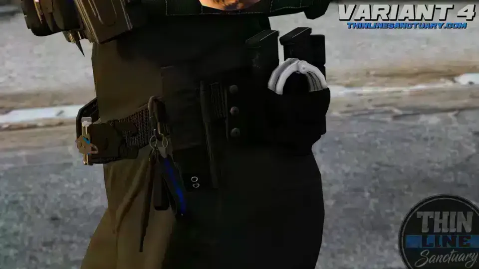 Cintos de Serviço e Pacote de Coldre Safariland 2 (FiveM EUP) visualização do recurso 46