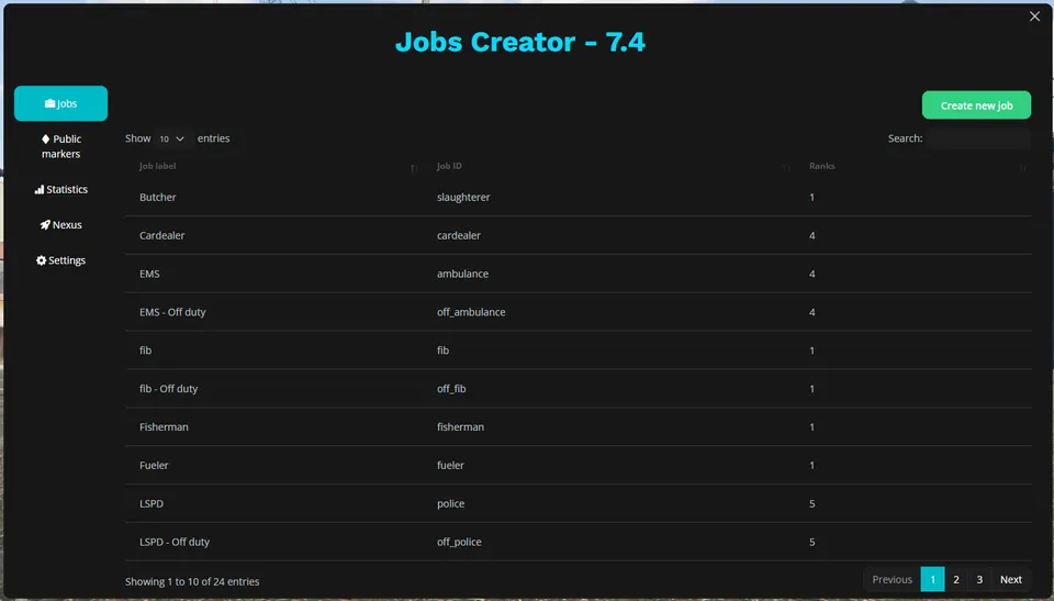 Captura de tela oficial 2 do Jobs Creator