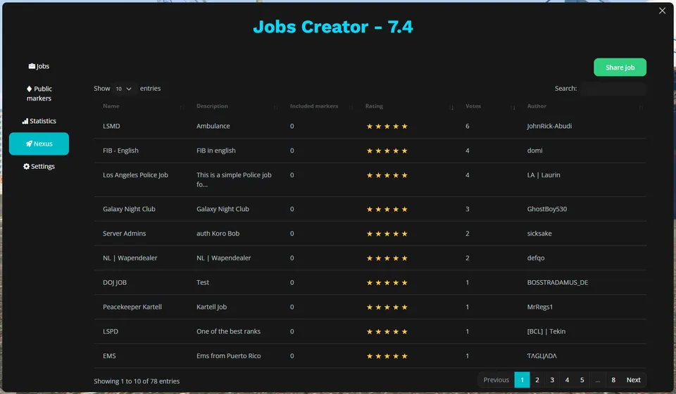 Captura de tela oficial 4 do Jobs Creator