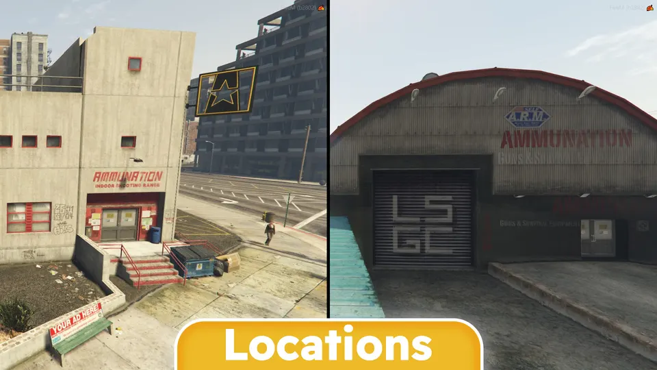 KingMaps Ammunation MLO - 11 Locations FiveM resource preview