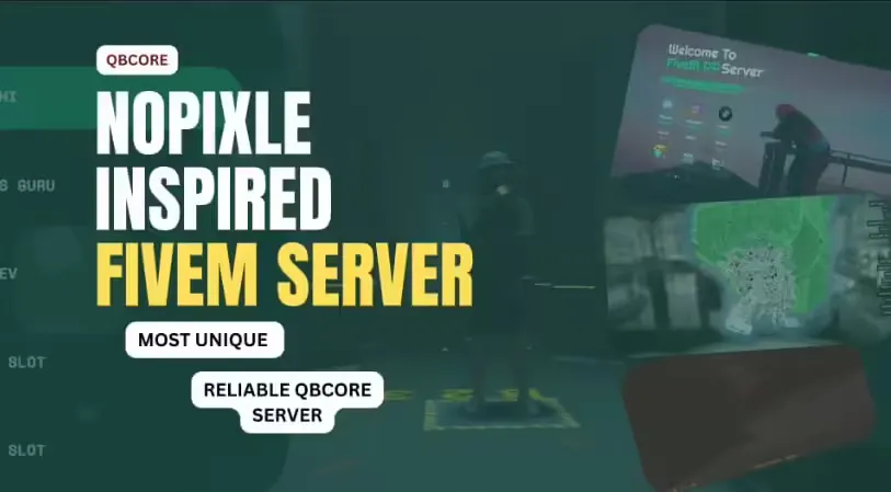 NoPixel 4.0 inspiriert - Server FiveM Ressourcen-Vorschau