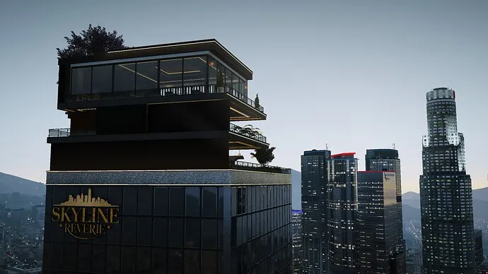 Skyline Reverie Rooftop Lounge with Business Script 3