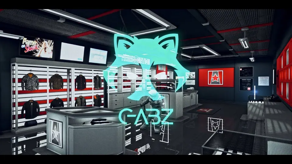 Vista previa del video de Gabz Ammunation mostrando el interior de Ammunation