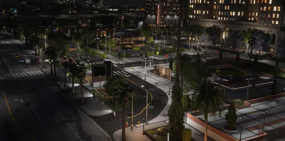 Legion Square Extended V3 - NTeam FiveM MLO 5
