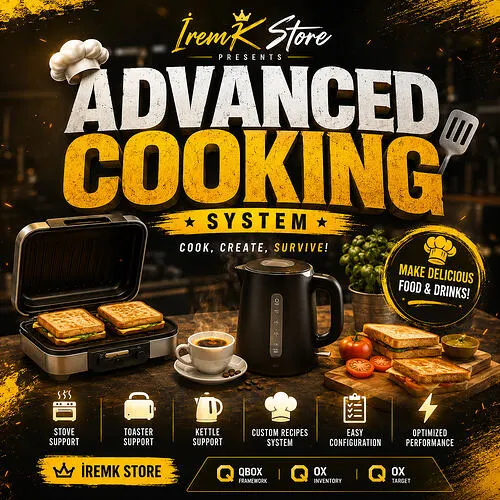 IremK Cooking for FiveM: Dependencies and Recipe Setup