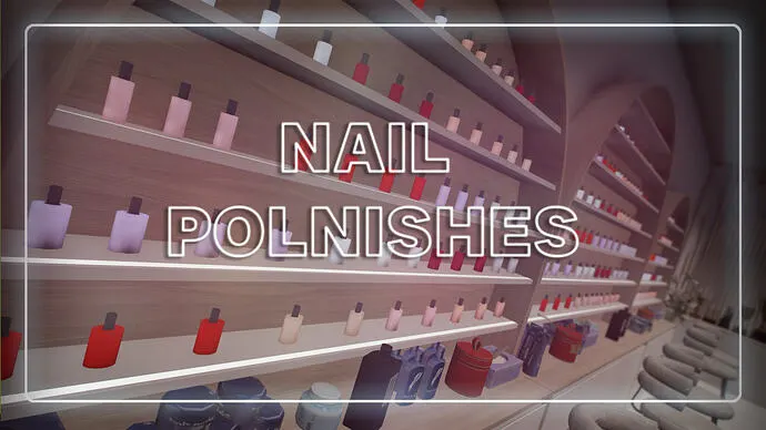Shop Fusion Nail Polish Pack: Items, Icons and Integration