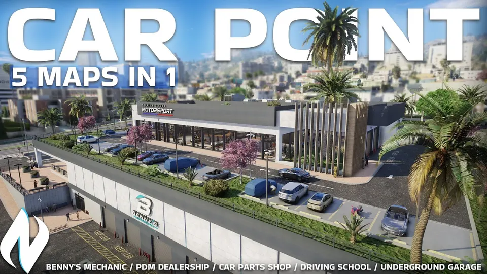 Car Point (5 Maps in 1) - NTeam Development 3