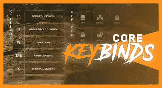 Core Keybinds FiveM resource preview 3