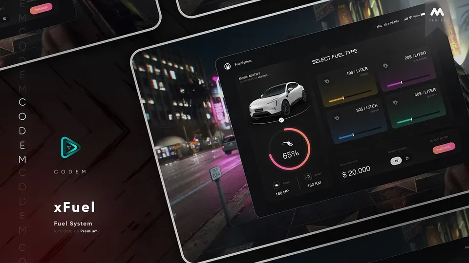 CodeM xFuel FiveM-Ressourcen-Vorschau 2
