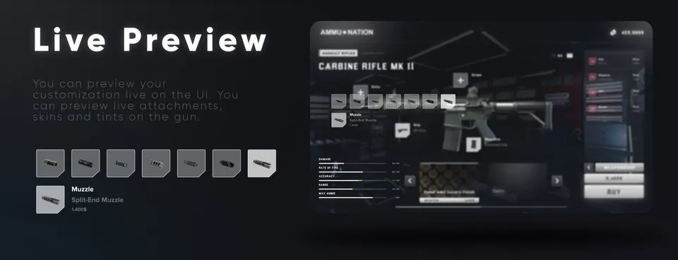 CodeM mWeaponshop FiveM preview do recurso 7