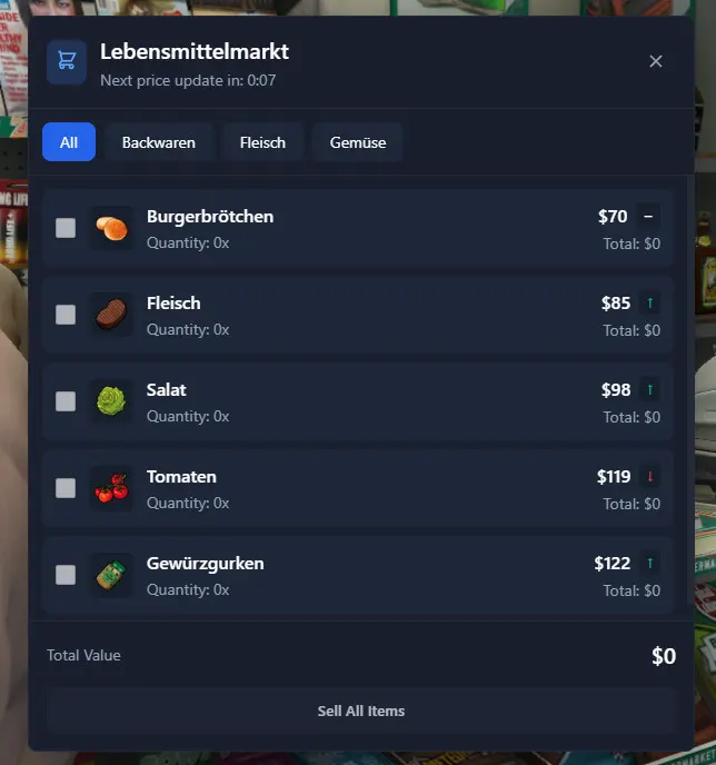 FourTwenty Dynamic Market FiveM Ressourcen Vorschau 2